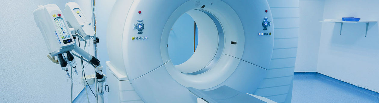 Computed tomography scanner in hospital